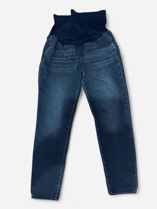 Sonoma Denim - Sonoma Navy Overband Straight Leg Maternity Jeans